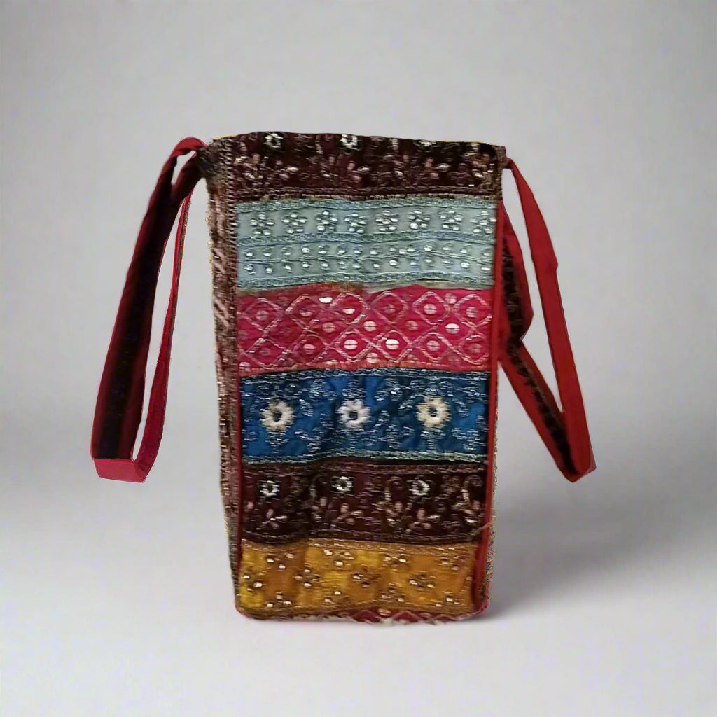 Handcrafted Tote Bag - Rustic Vibes