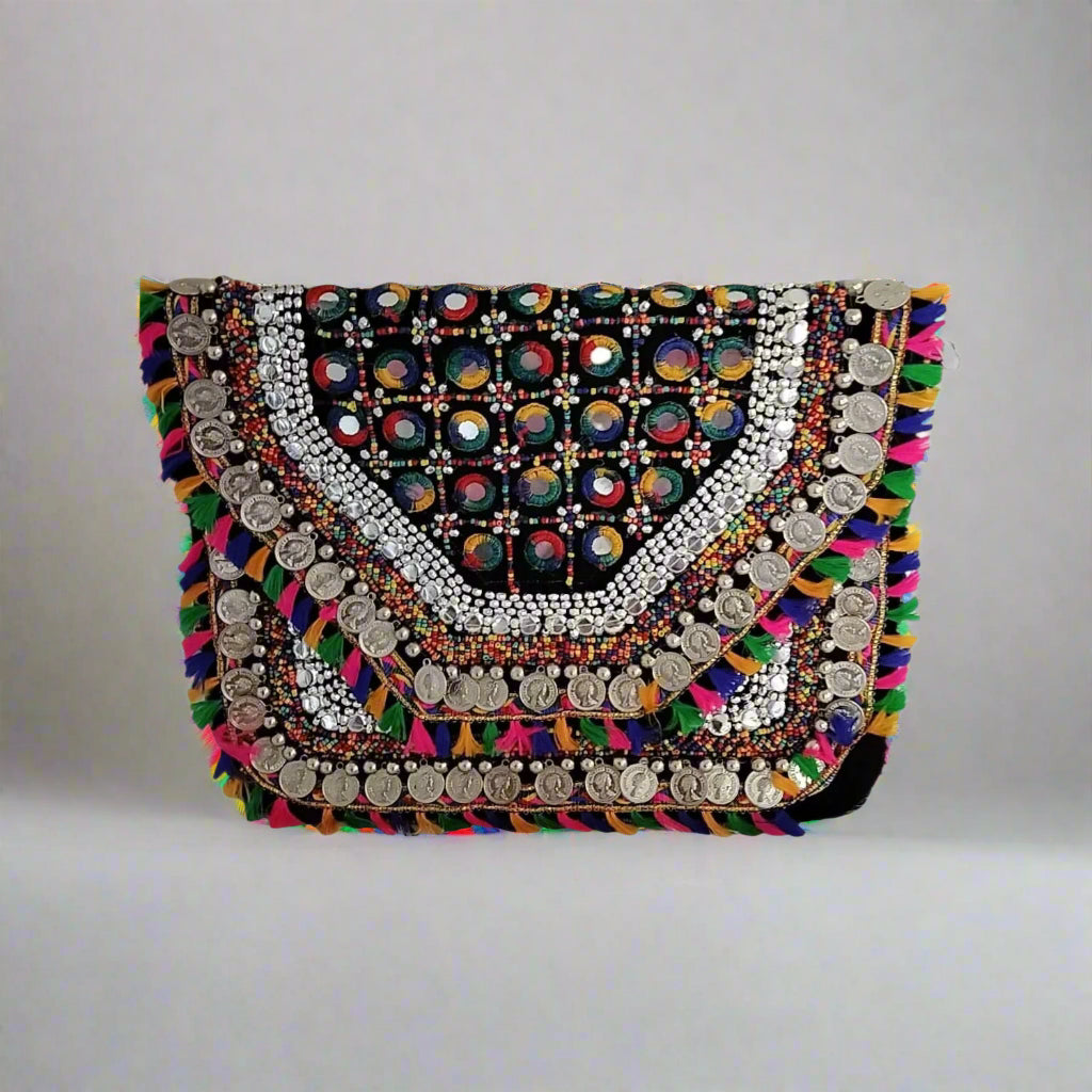 Handcrafted Boho Bag, Radiant Harmony