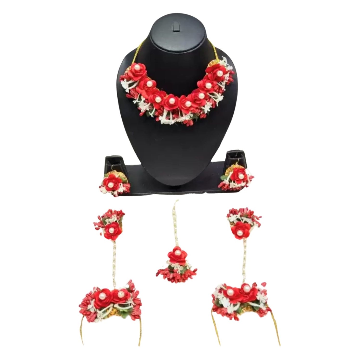 Handcrafted Artificial Jewelry Set, Florixa