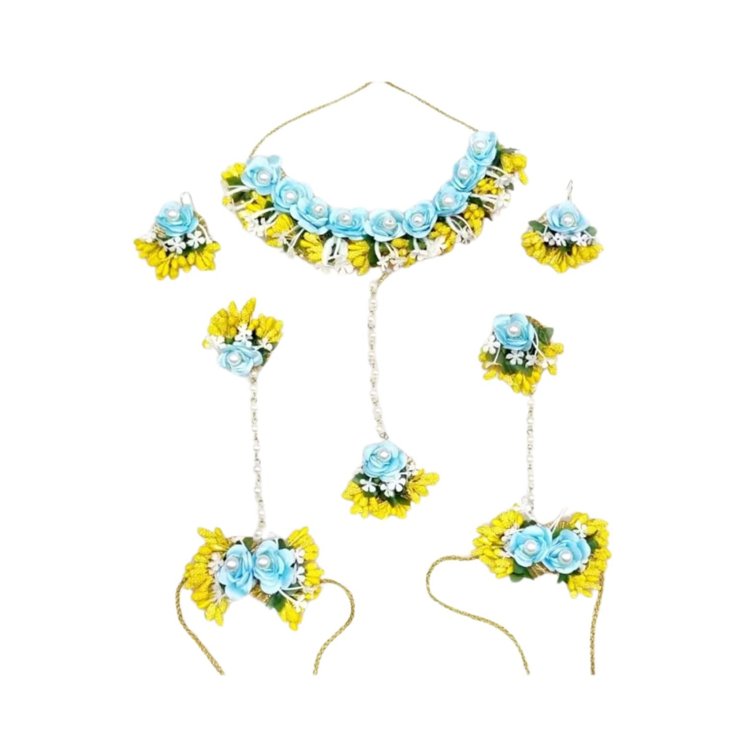 Handcrafted Artificial Jewelry Set, Celestial Glow