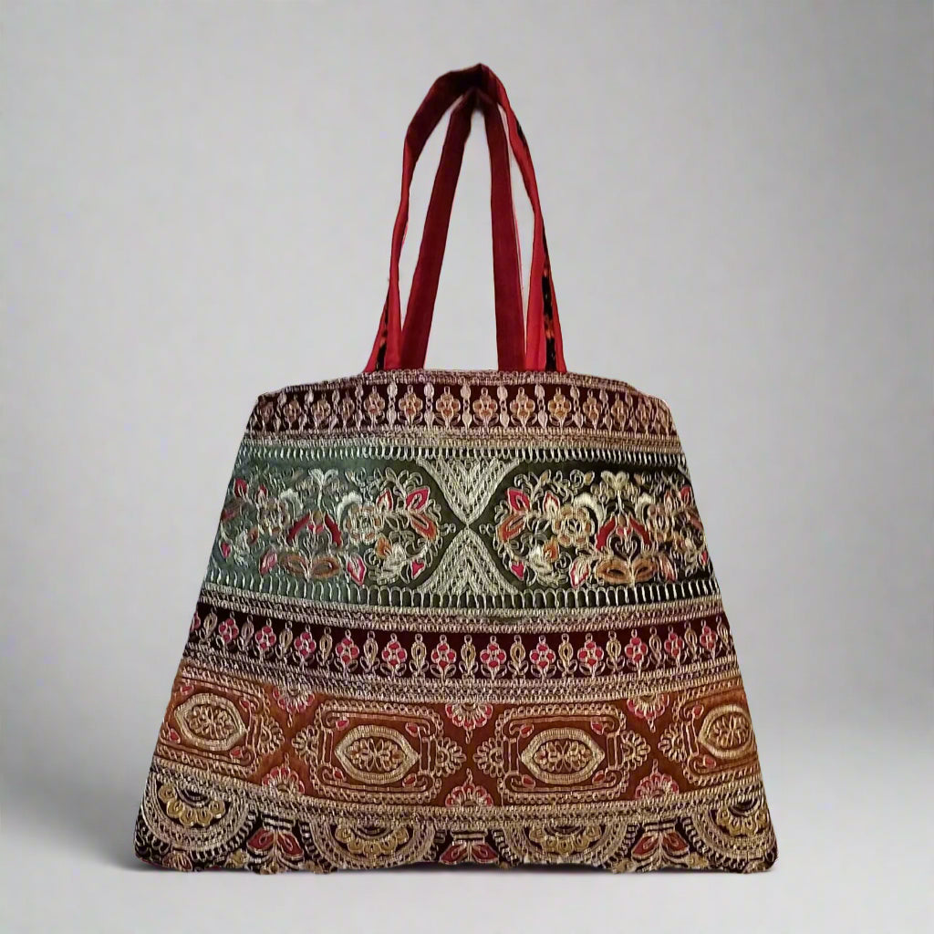 Handcrafted Tote Bag - Enchanted Forest