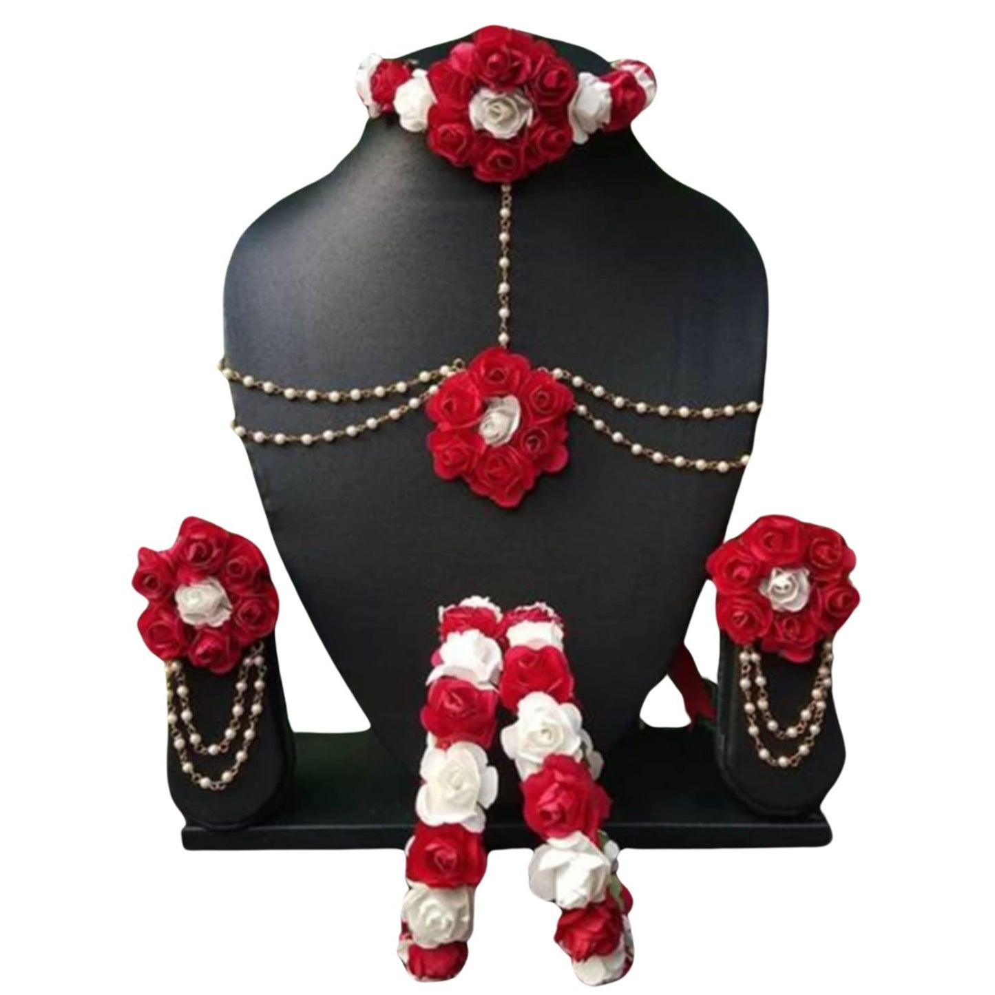 Handcrafted Artificial Jewelry Set, Rosia